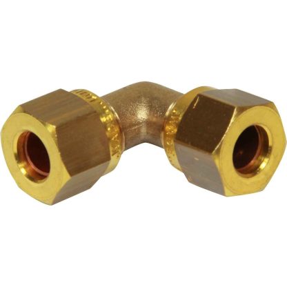 AG Brass Equal Elbow Coupling 8 x 8mm