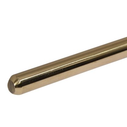 Solid Brass Curtain Rod 3/8" x 30"