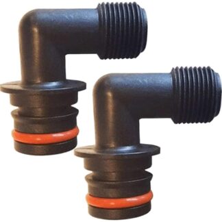 Johnson 09-47087 Aquajet 90Deg 1/2" BSP Connector (Pair)