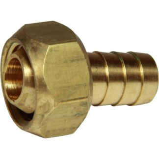 Wade Brass Hose Tail Connector 1/2" BSP Nut to 1/2" Spigot