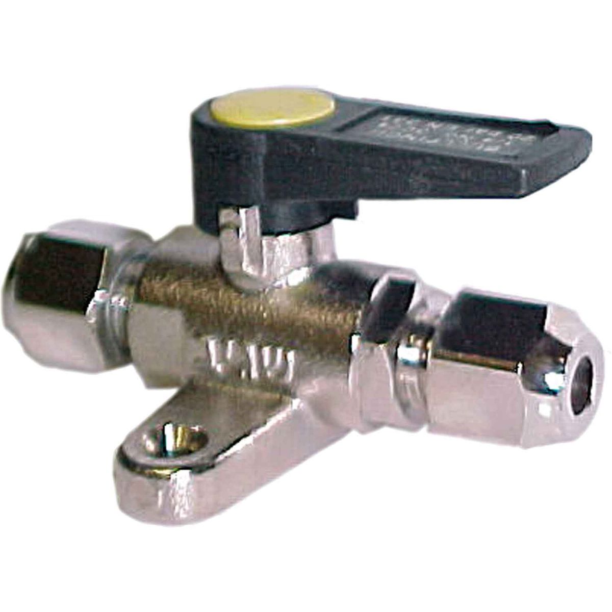 Compression Ball Valve Foot Mount 5/16" x 5/16"