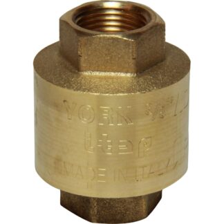 AG Brass Inline Spring Check Valve (Female / 3/8" BSP)