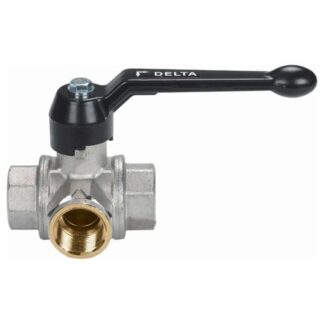 AG Brass Full Bore L-Port Ball Valve LP (1-1/2" BSP)