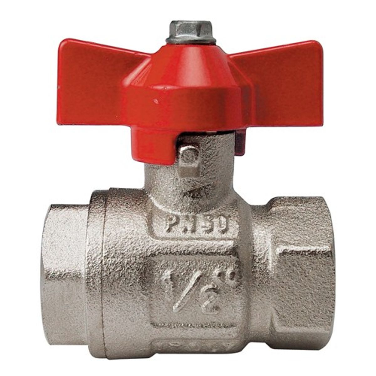 AG Brass Tee Handle Ball Valve (Female Each End / 1/2" BSP)