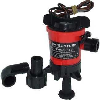 Johnson L650 Submersible Bilge Pump (12V / 61lpm / 19mm Hose)