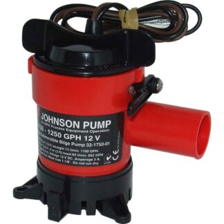 Johnson L750 Submersible Bilge Pump (12V / 73lpm / 28mm Hose)