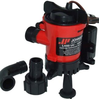 Johnson L650 UC Automatic Submersible Bilge Pump (12V / 63 LPM / 19mm)