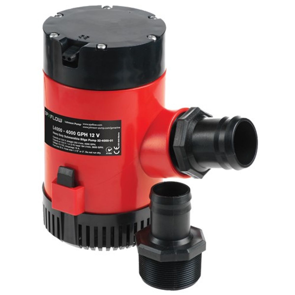 Johnson L4000 HD Bilge Pump (24V / 252 LPM / 1-1/2" & 2" Hose)
