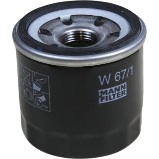Mann W 67/1 Spin On Oil Filter for Kubota Nanni Beta Yanmar