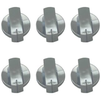 Thetford Spinflo Knob Kit Straight Chrome (6 x SPCC0583CR)