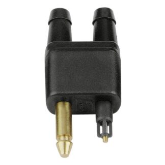 Can Fuel Connector Male for OMC with Twin Exit