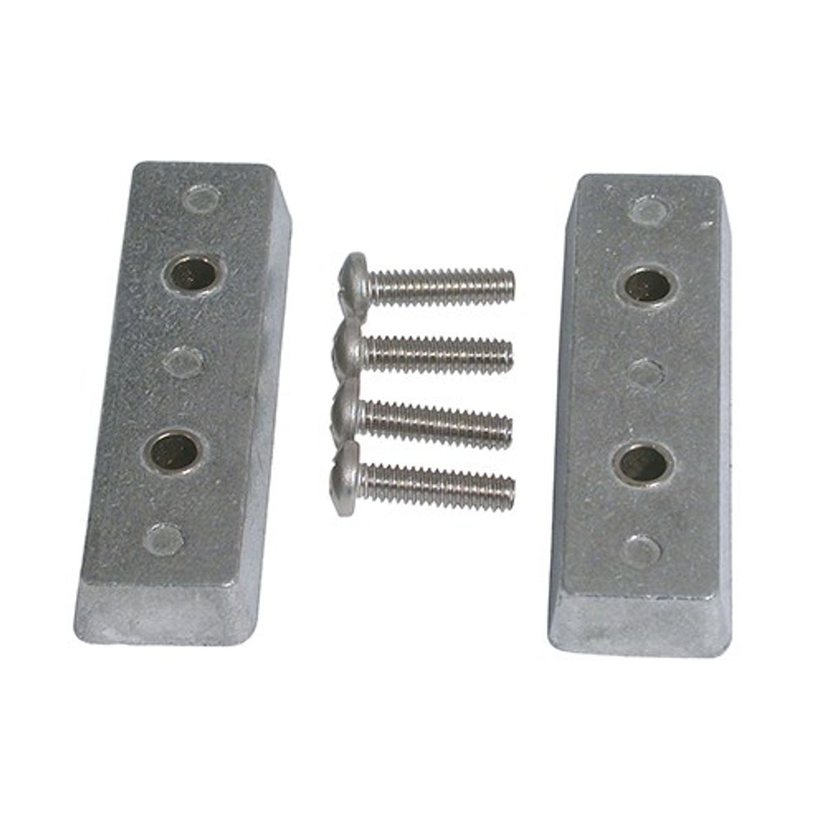 Aluminium Anode Bennett Trim Tab Kit 95 x 29 x 13mm