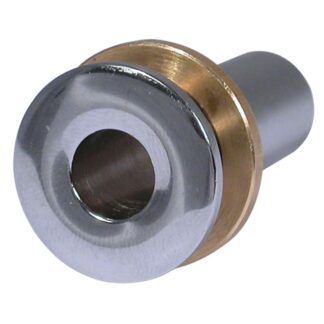 AG Chromed Brass Skin Fitting (3/8" BSP / 13mm Hose Tail)