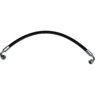 Seaflow Crimped Oil Pipe (3/8" BSP / Both 90° / 24" Length)