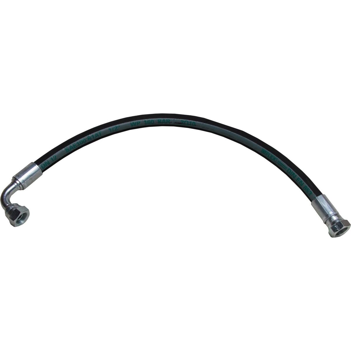 Seaflow Crimped Oil Pipe (1/2" BSP / Straight & 90° / 24" Length)