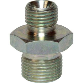 Seaflow Straight Steel Union (1/4" BSP Male to 3/8" BSP Male)