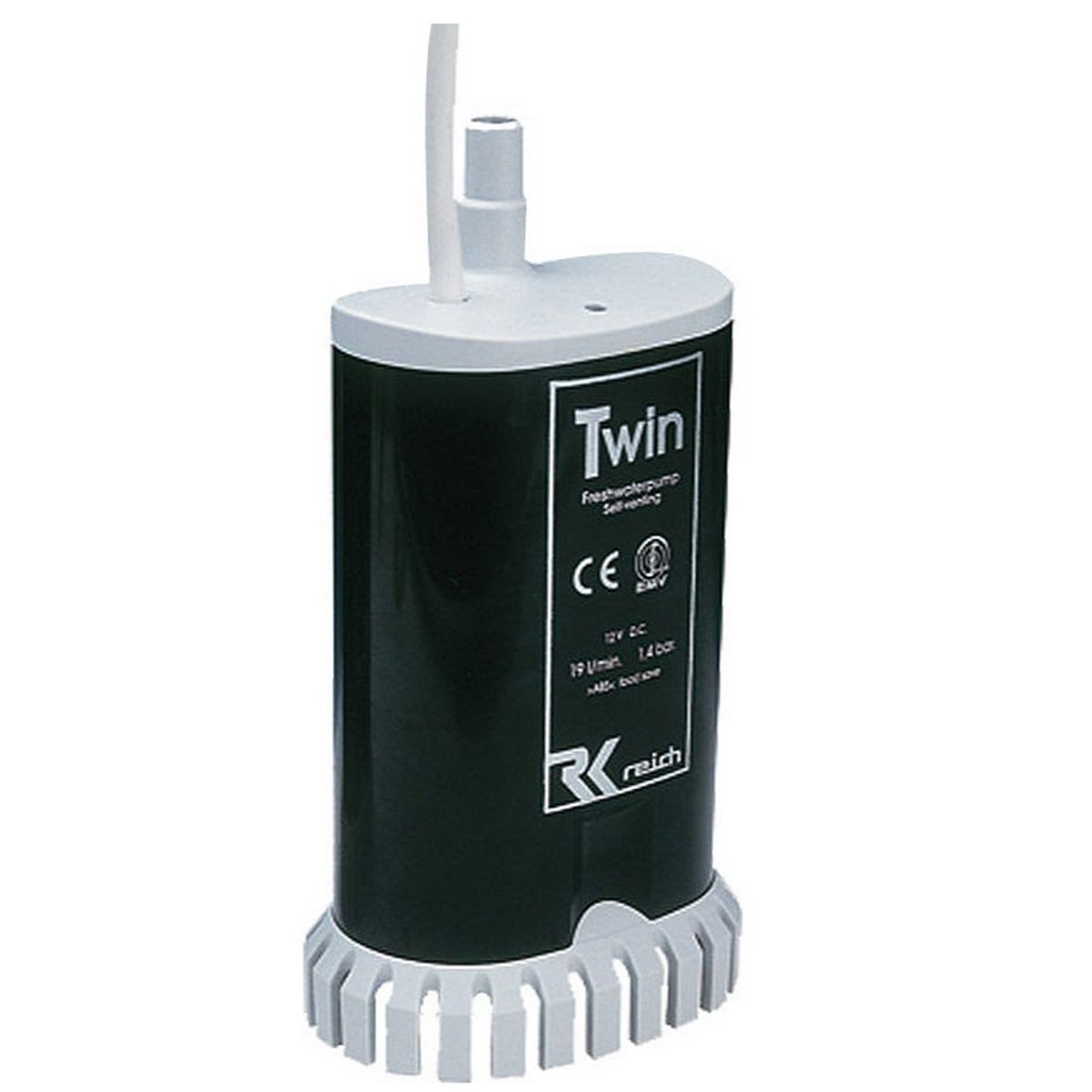 Reich Twin Submersible Inline Pump (12V / 19 LPM)