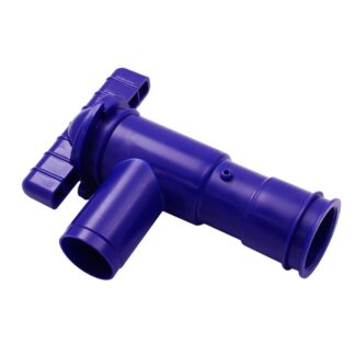 AG 28mm Blue Plastic Drain Tap