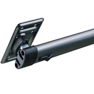 Vecamplast Folding Table Leg with Hinged Mechanism (675mm / Grey)