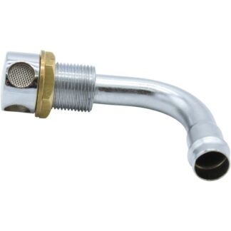 Maestrini Chrome Plated Brass Tank Vent with Gauze (Angled Down, 16mm)