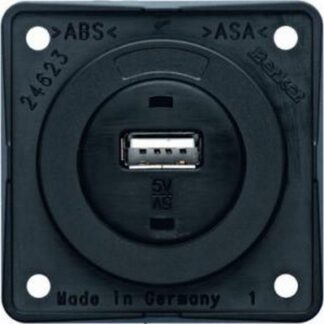 W4 Berker USB Charging Point in Anthracite