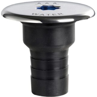 Osculati Stainless Steel Water Deck Filler (38mm Hose)