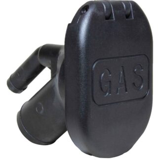 Perko 1318 Petrol Deck Filler With Angled Neck (38mm / 16mm Vent)