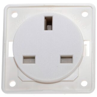 W4 13 Amp Socket White (21221W)