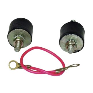 Facet Fuel Pump Rubber Mounting Kit with Earth Strap