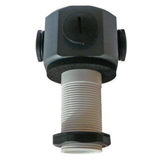 Vecamplast Solar Panel Cable Feed Gland (Black / 4-Way)