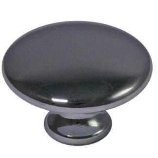 AG Polished Chrome Knob with 23mm Diameter