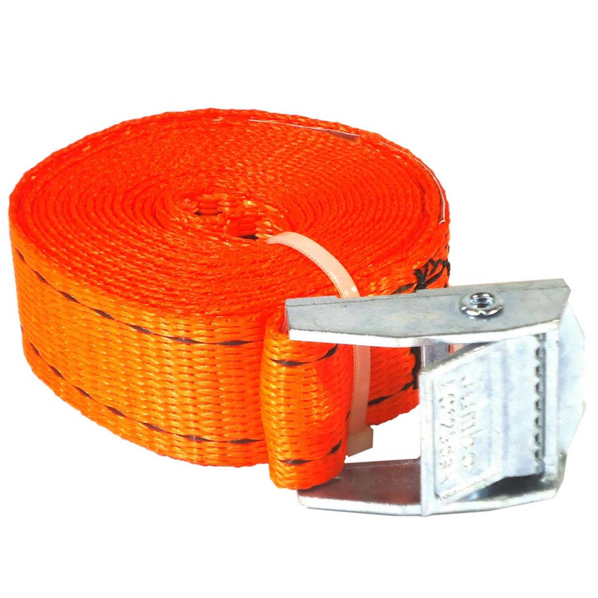 Jumbo 2.5m Retainer Strap in Orange and Buckle