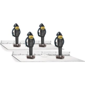 Lenco 16" x 24" Super Strong Trim Tab Kit (12V / Dual Actuator)