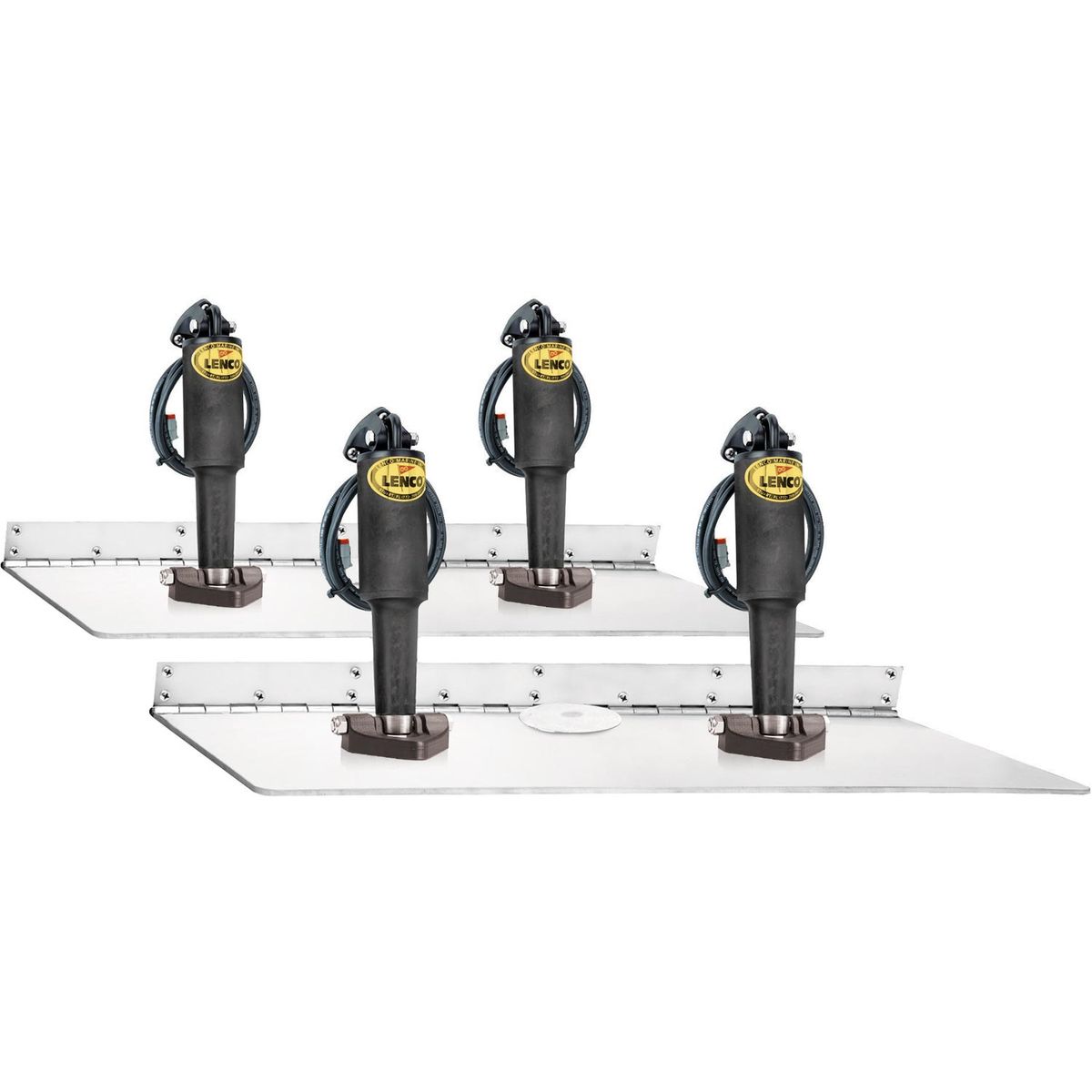 Lenco Super Strong SS Trim Tab Kit 24V (16" x 24" / Dual Actuator)