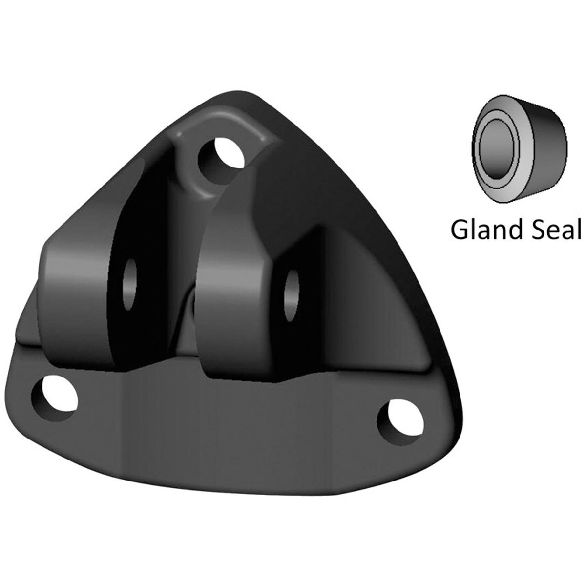 Lenco Upper Mounting Bracket with Gland Seal (2008 Onwards)