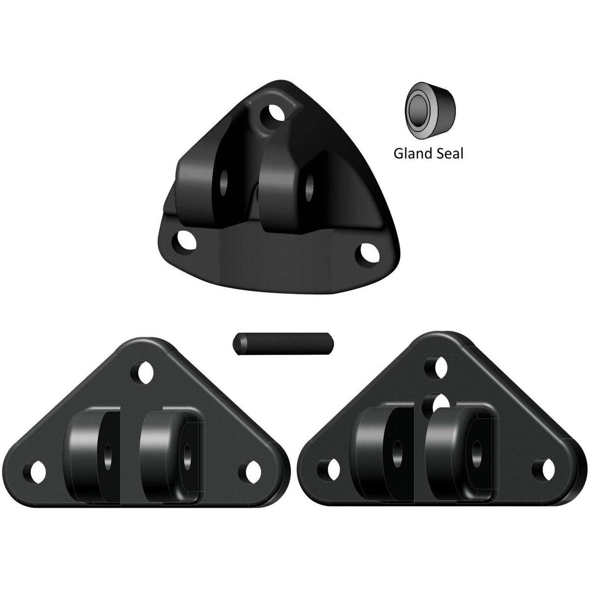 Lenco 15099-001 Actuator Mounting Bracket Kit