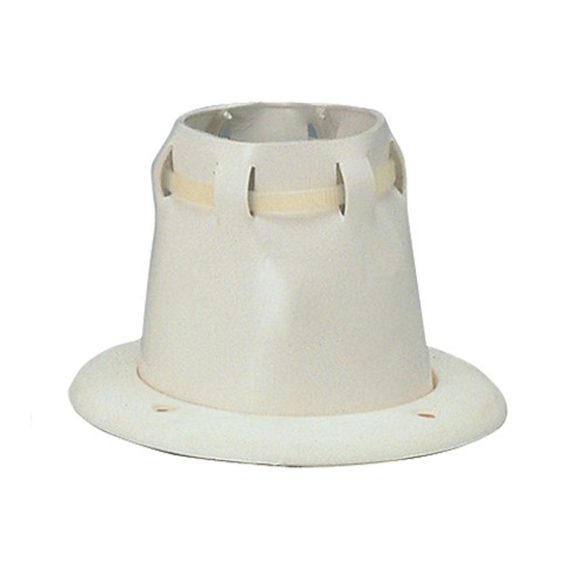 Ultraflex Adjustable Cable Grommet and Ring 105mm OD White