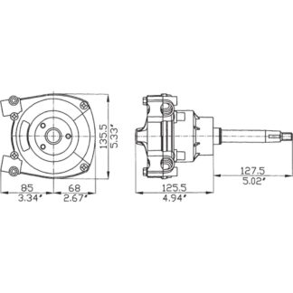 Ultraflex Fast Connect Non Return Steering Helm