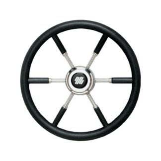 Ultraflex Steering Wheel (450mm / SS & Black)