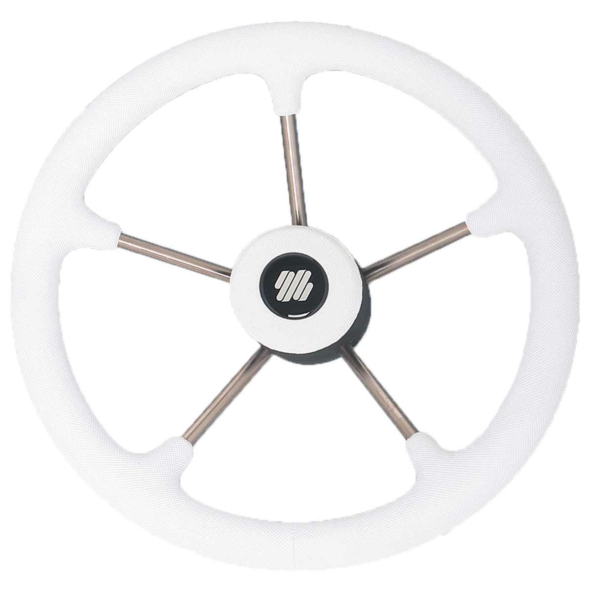 Ultraflex Steering Wheel (350mm / White Firm Grip)