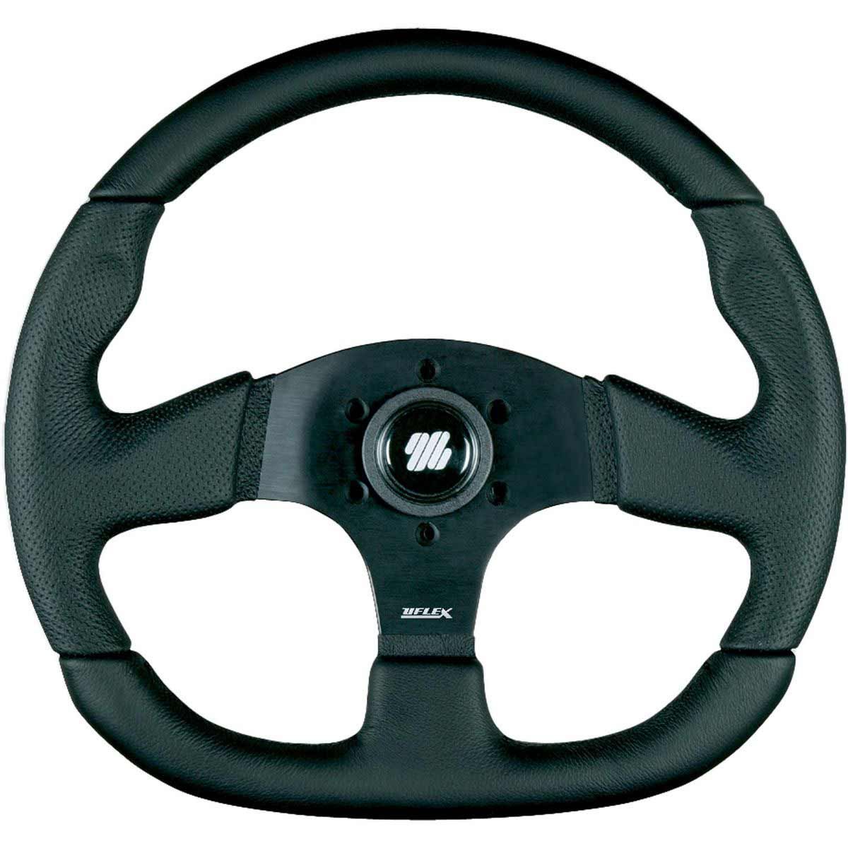 Ultraflex Palmaria Steering Wheel with Hub (350mm / Black)
