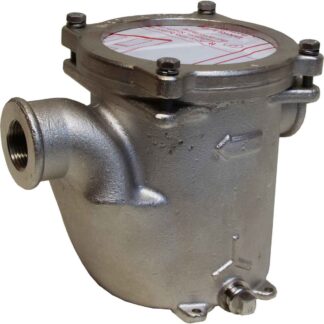 Maestrini Brass Base Mounted Water Strainer (3/4" BSP Female)