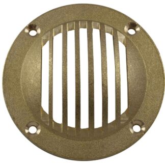 Maestrini Brass Round Intake Strainer Grate (Full Slot / 100mm OD)