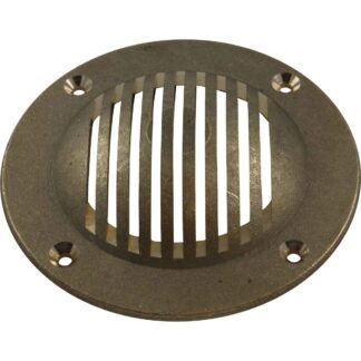 Maestrini Brass Round Intake Strainer Grate (Full Slot / 120mm OD)