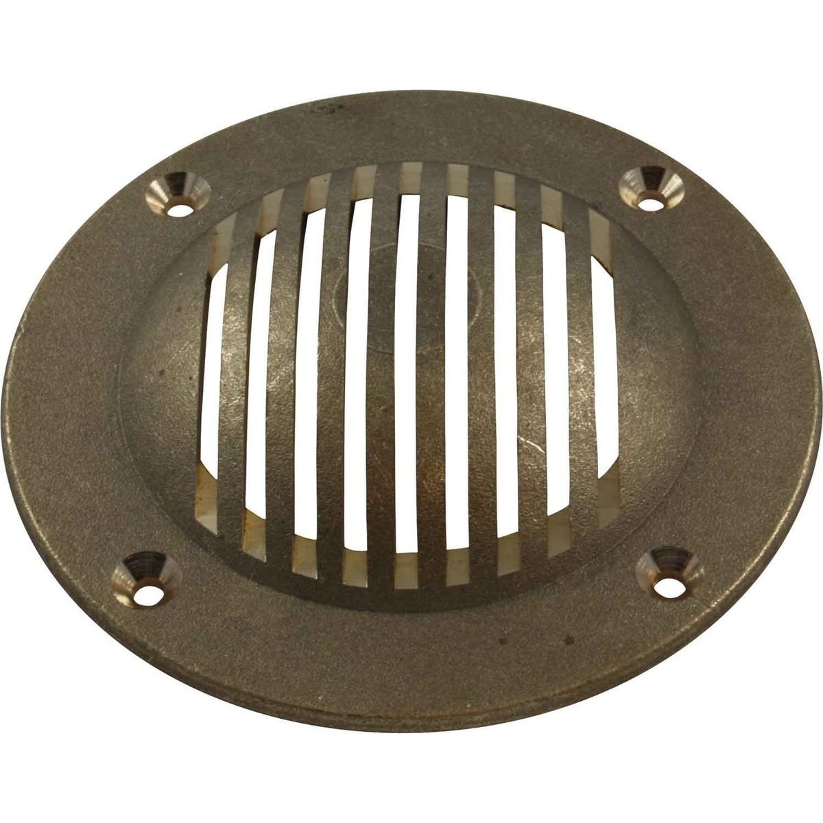 Maestrini Brass Round Intake Strainer Grate (Full Slot / 120mm OD)