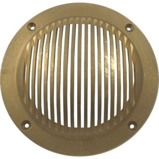 Maestrini Brass Round Intake Strainer Grate (Full Slot / 180mm OD)