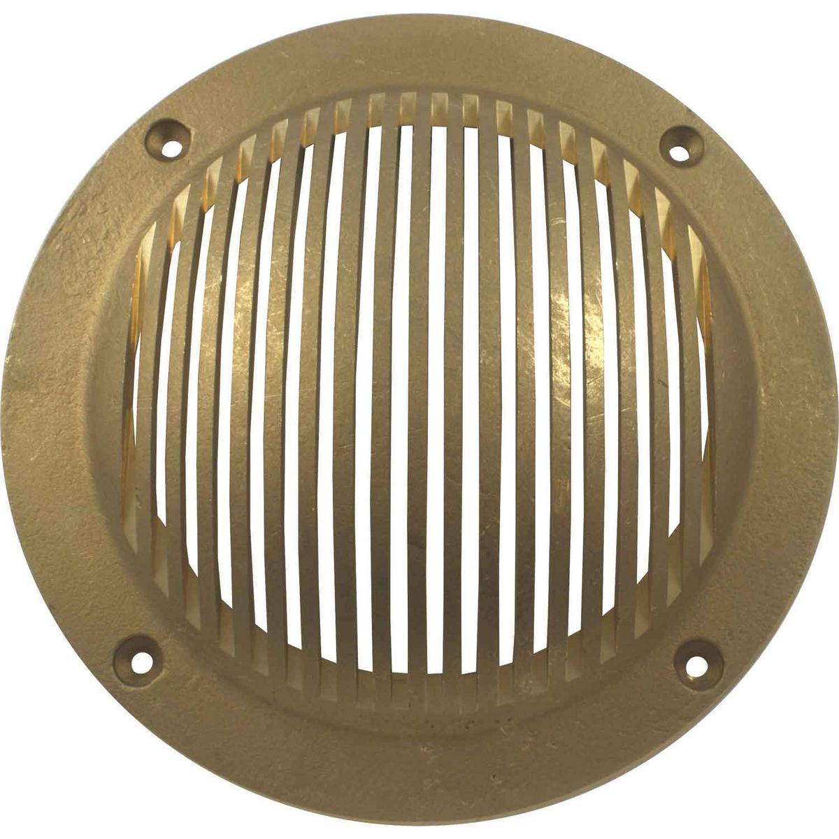 Maestrini Brass Round Intake Strainer Grate (Full Slot / 180mm OD)
