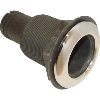 Osculati Plastic Skin Fitting and Stainless Steel Cap (38mm Hose Tail)