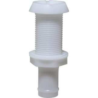 Perko 0301 Plastic Narrow Through Hull Skin Fitting (19mm Hose Tail)