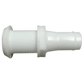 Perko 0301 Plastic Narrow Through Hull Skin Fitting (25mm Hose Tail)